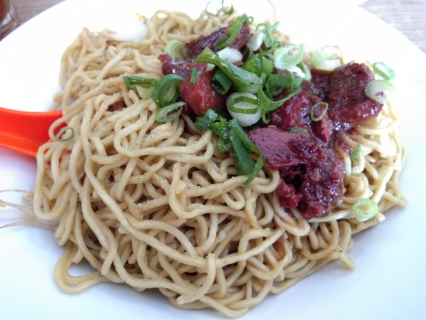 简单的猪肉面条图片下载