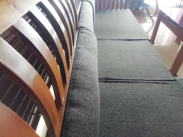 豪华家具座位在陈列室近距离观看图片下载