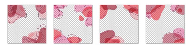 社交媒体广告模板可编辑的方形框架图片下载