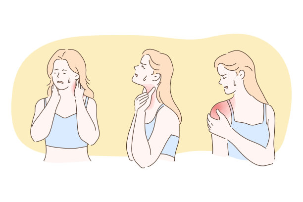 患有肌肉疼痛、关节损伤、疼痛、疾病的概念图片下载