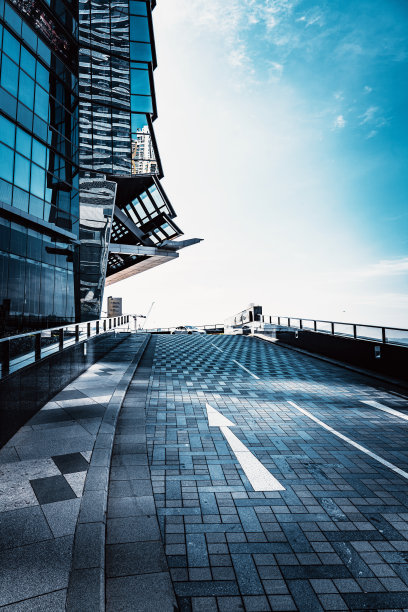 香港现代化的办公大楼图片下载