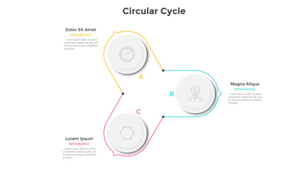 现代信息图表选项模板图片下载