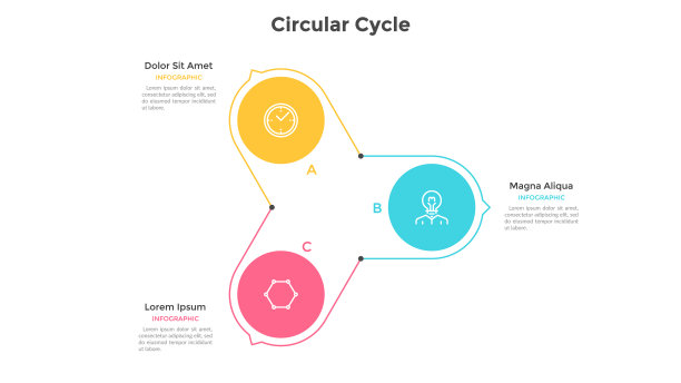 现代信息图表选项模板图片下载