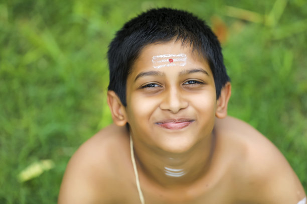 印度牧师的肖像图片下载