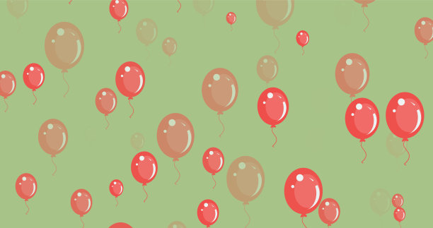 气球无缝图案图片下载