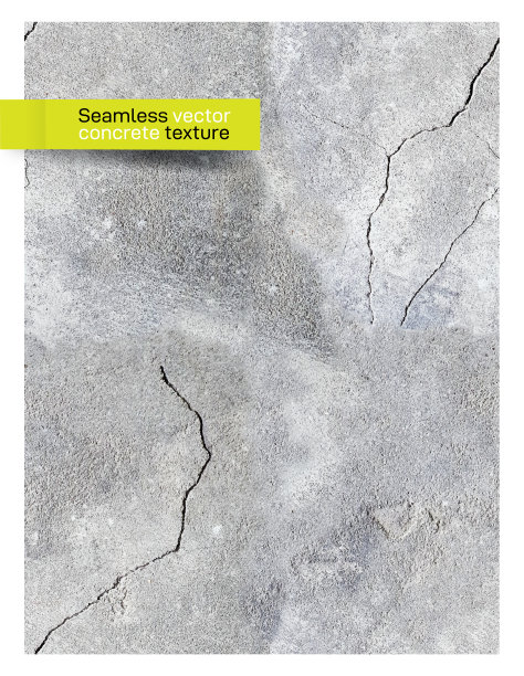 无缝灰色混凝土纹理。抽象的石墙背景。旧黑色复古垃圾设计。为小插图边界框架，海报，横幅。孤立在白色背景上。矢量插图。图片下载