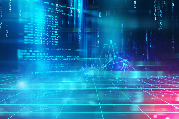 编程代码抽象技术背景的软件开发者和计算机脚本横幅三维插图图片下载