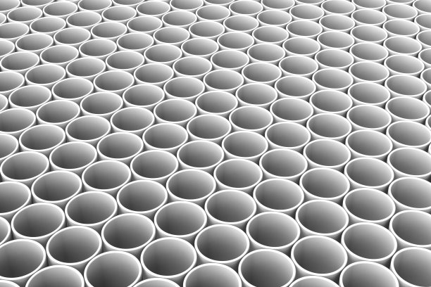 白色管的3d渲染图片下载