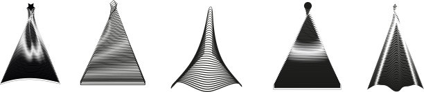 圣诞插画圣诞树-圣诞卡图片下载