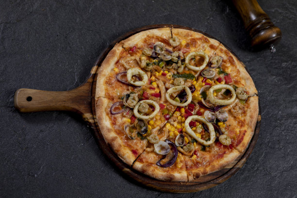 海鲜披萨图片下载