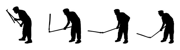 乡下人的剪影图片下载