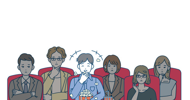 电影院和违反礼仪的人图片下载