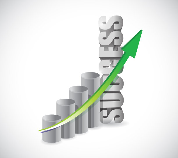 成功商业图形插画设计图片下载