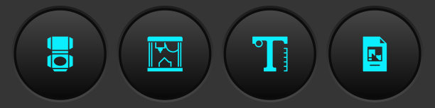 设置纸箱纸箱，3D打印机，文本和文件文件图标。向量图片下载