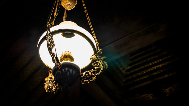 超级古董灯来自印尼文化图片下载