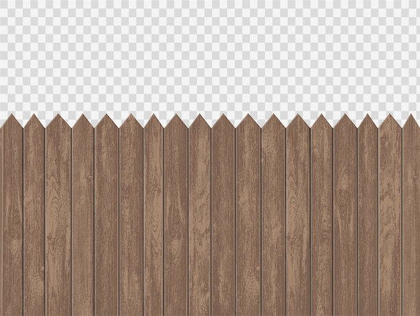 木质栅栏空白模板图片下载