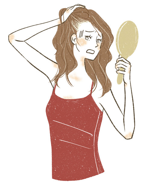 头发灰白的女人图片下载