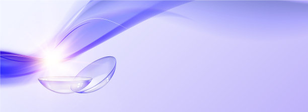 蓝色隐形眼镜，有利于眼睛健康图片下载