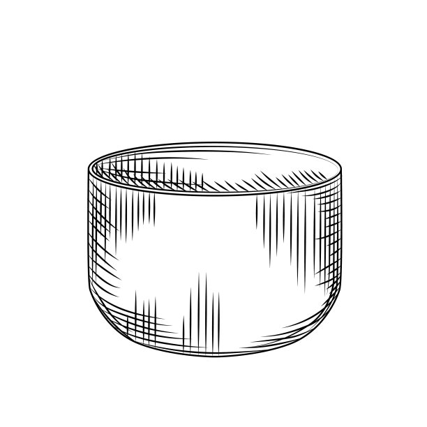 日本清酒杯孤立在白色背景图片下载