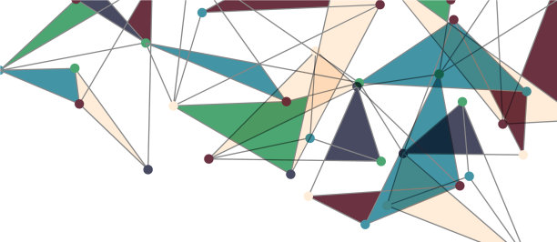 线点连接三角技术图片下载