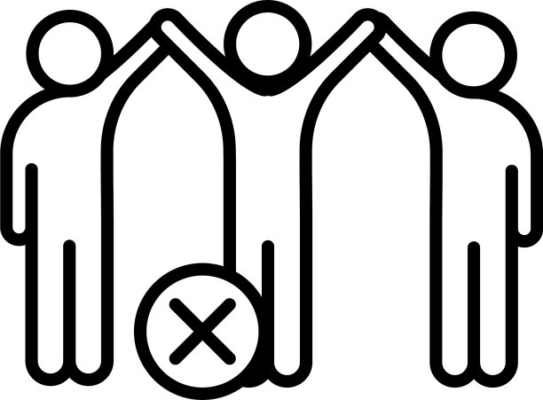 新冠病毒社交距离预防图片下载