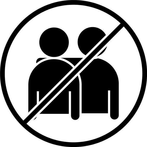 Covid - 19冠状病毒社交距离预防图片下载