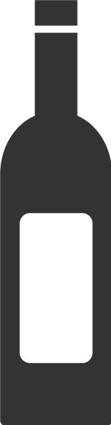 酒瓶图标平坦图片下载