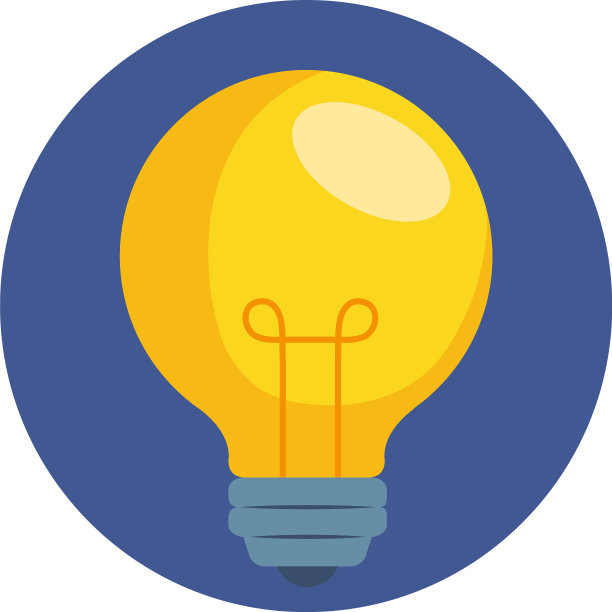 隔离灯泡设计图片下载