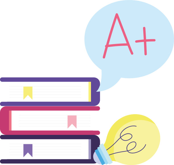 在线教育书籍堆叠分数高中图片下载