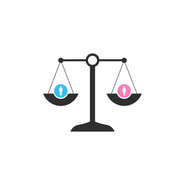 男女图标平衡图片下载