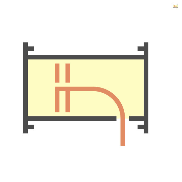 风管和清洁工作图标64x64图片下载