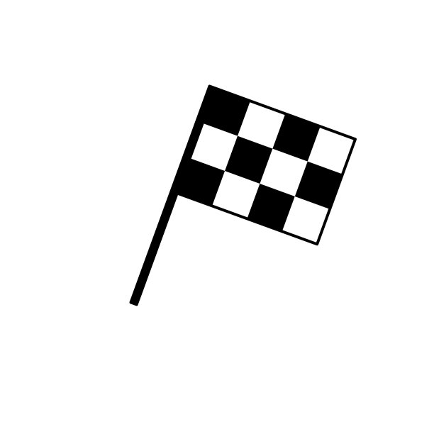 赛车旗图标完成旗图片下载