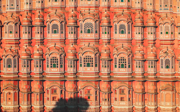 印度斋普尔的Hawa Mahal(风宫)图片下载