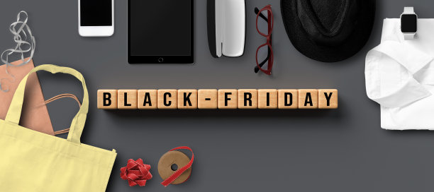 黑色星期五与许多项目图片下载