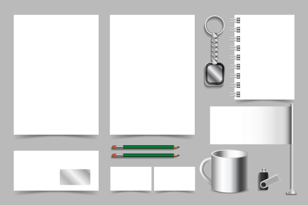 设置企业形象品牌模型图片下载