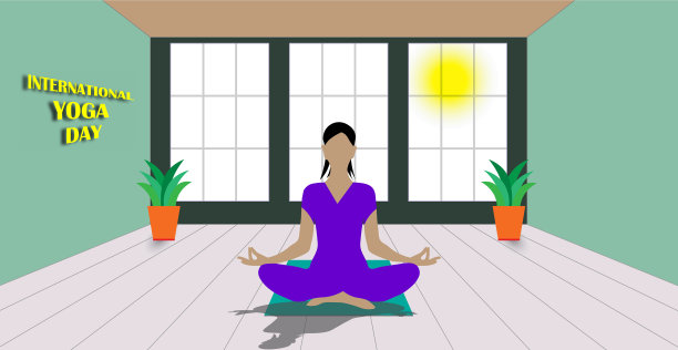 坐在地板上的女人图片下载