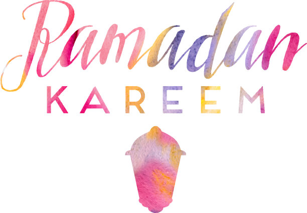 斋月kareem问候字体设计图片下载