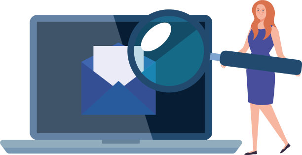 信封在笔记本电脑上还有一个女人和卢佩的化身图片下载