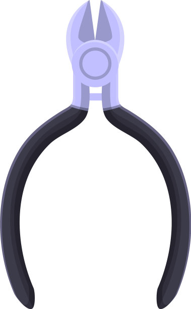 刀钳图标卡通风格图片下载