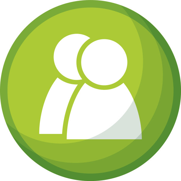 阿凡达人物档案按钮孤立图标图片下载