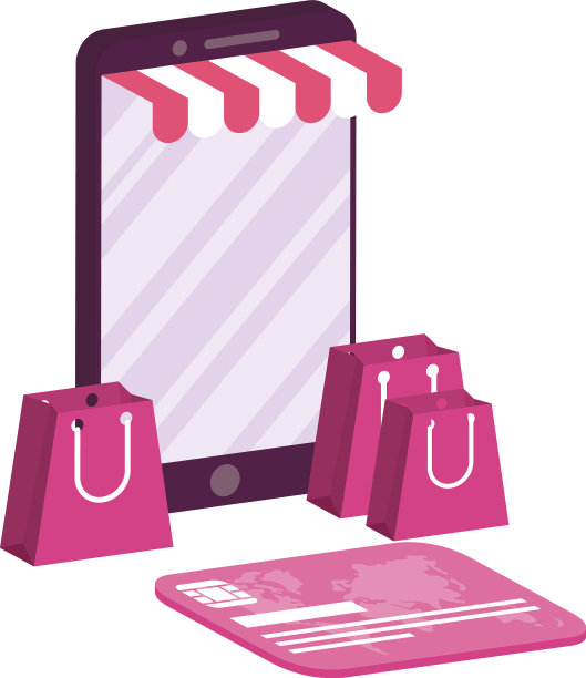 用智能手机和电子商务进行在线商务图片下载