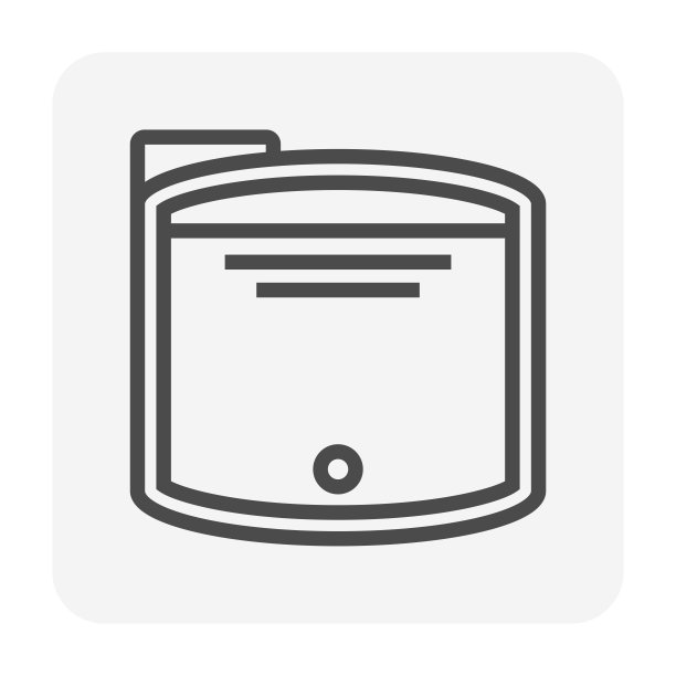 水箱矢量图标设计。图片下载