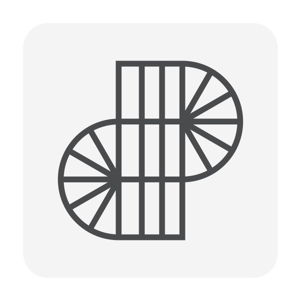 管道管道矢量图标设计孤立的白色背景。图片下载