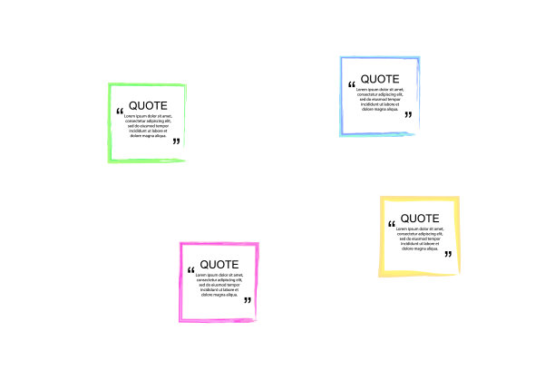 报价框架设置彩色水彩画点图片下载