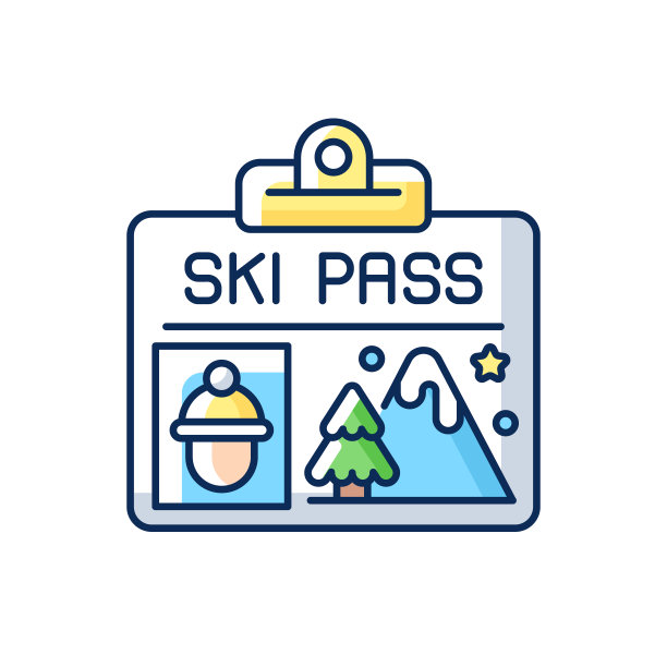 滑雪过关RGB颜色图标图片下载