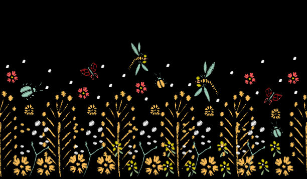 绣针玫瑰草甸花图片下载