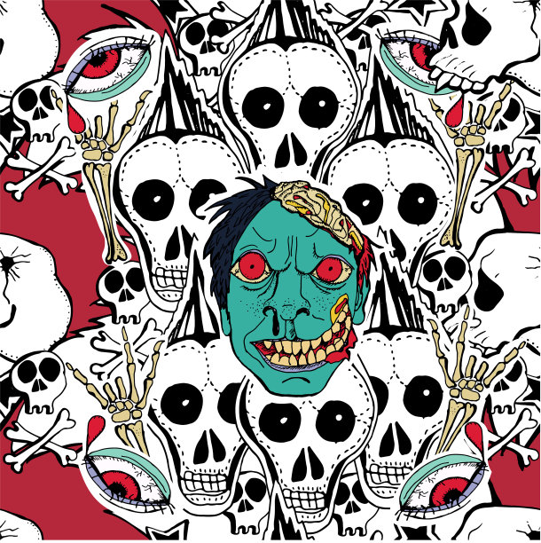 谢默斯模式的疯狂僵尸图片下载