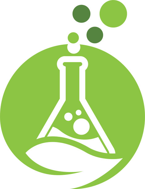 健康医学实验室标志模板图片下载