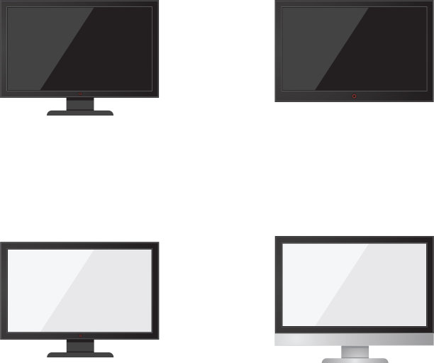 电视液晶显示器图标图片下载