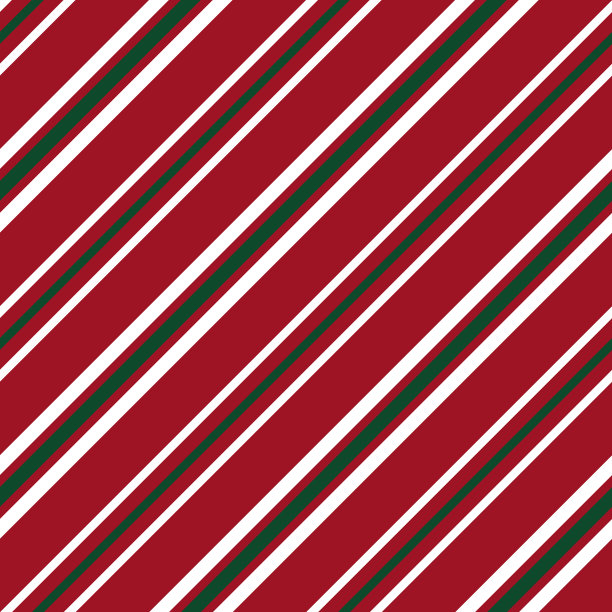 圣诞条纹无缝图案背景中图片下载